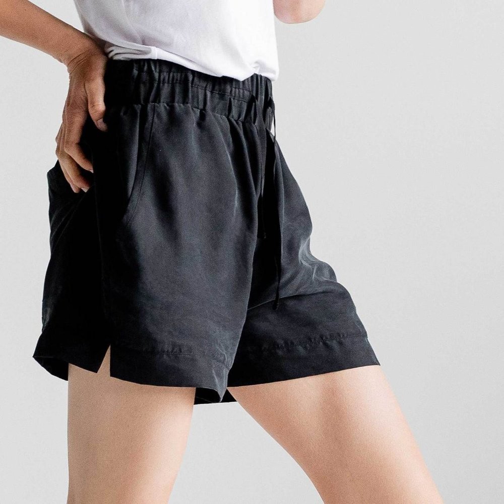 DSTLD Silk Shorts
